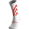 Adicta Lab Ichnite Socks in White/Red