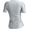 Adicta Lab Women's Quartz Short Sleeve Tech Shirt in Ice Navy back