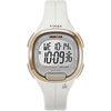 Timex Ironman Transit 33mm Mid-Size Resin Strap in White/Rose Gold
