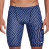 Nike Swim Youth Drippy Check Jammer in Game Royal