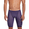 Nike Swim Drippy Check Jammer in Court Purple