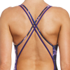 Nike Swim Women's Tie Dye Spiderback One Piece back detail