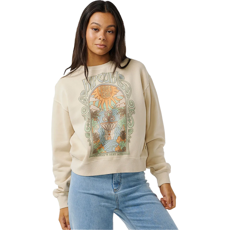 Women's Alchemy Relaxed Crew, Featured Image