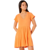 Rip Curl Women's Premium Surf Dress in Light Orange