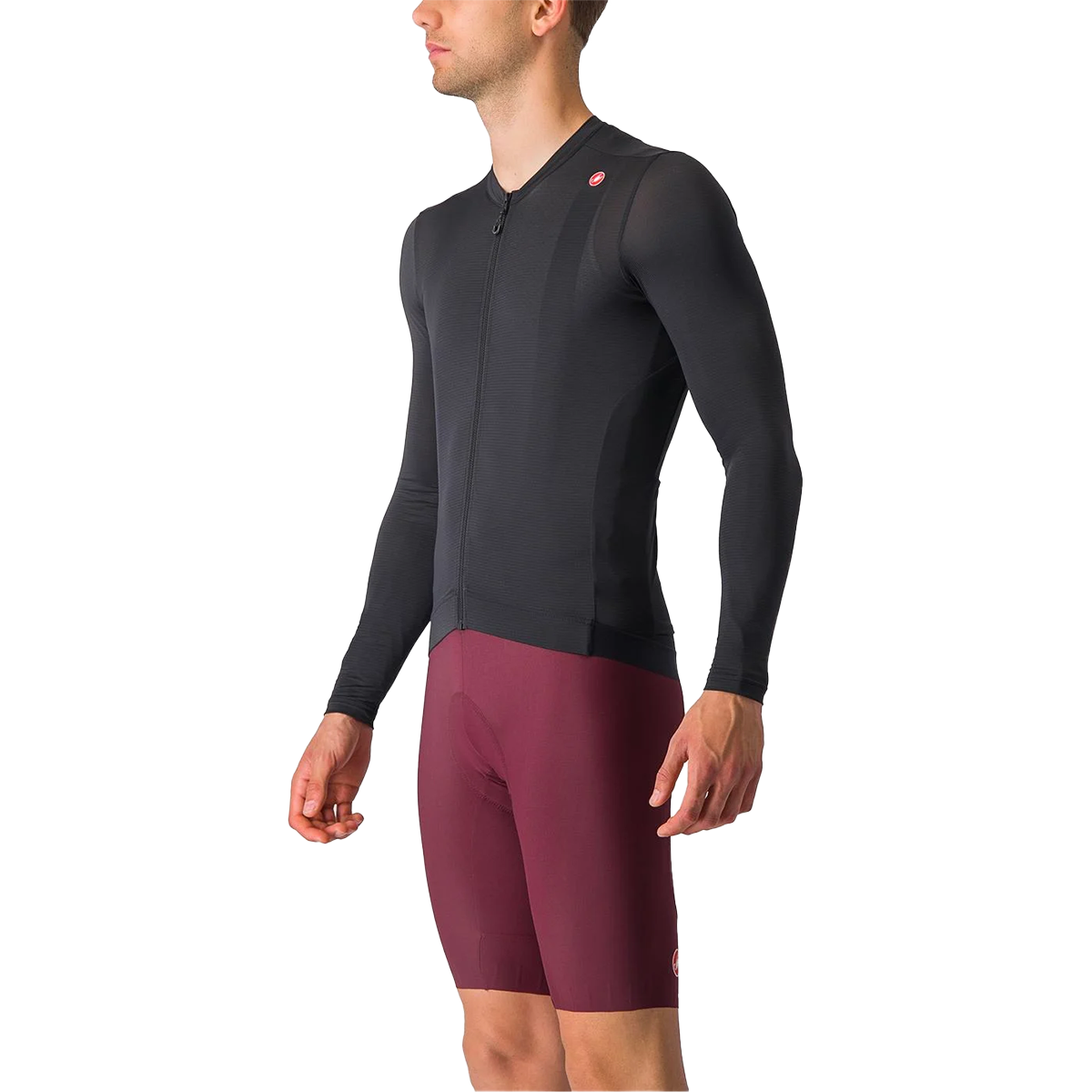 Men's Espresso Long Sleeve Jersey alternate view