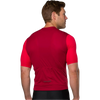 Pearl Izumi Men's Attack Short Sleeve Jersey in Red Dahia back