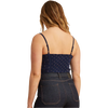 Roark Women's Pic Cami in Dark Navy back