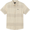 O'Neill Men's Seafaring Stripe Short Sleeve Standard Fit in Cream