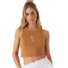 O'Neill Women's Head in the Palms Tank in Brown Sugar front