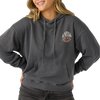 O'Neill Women's Drift Hoody in Washed Black front