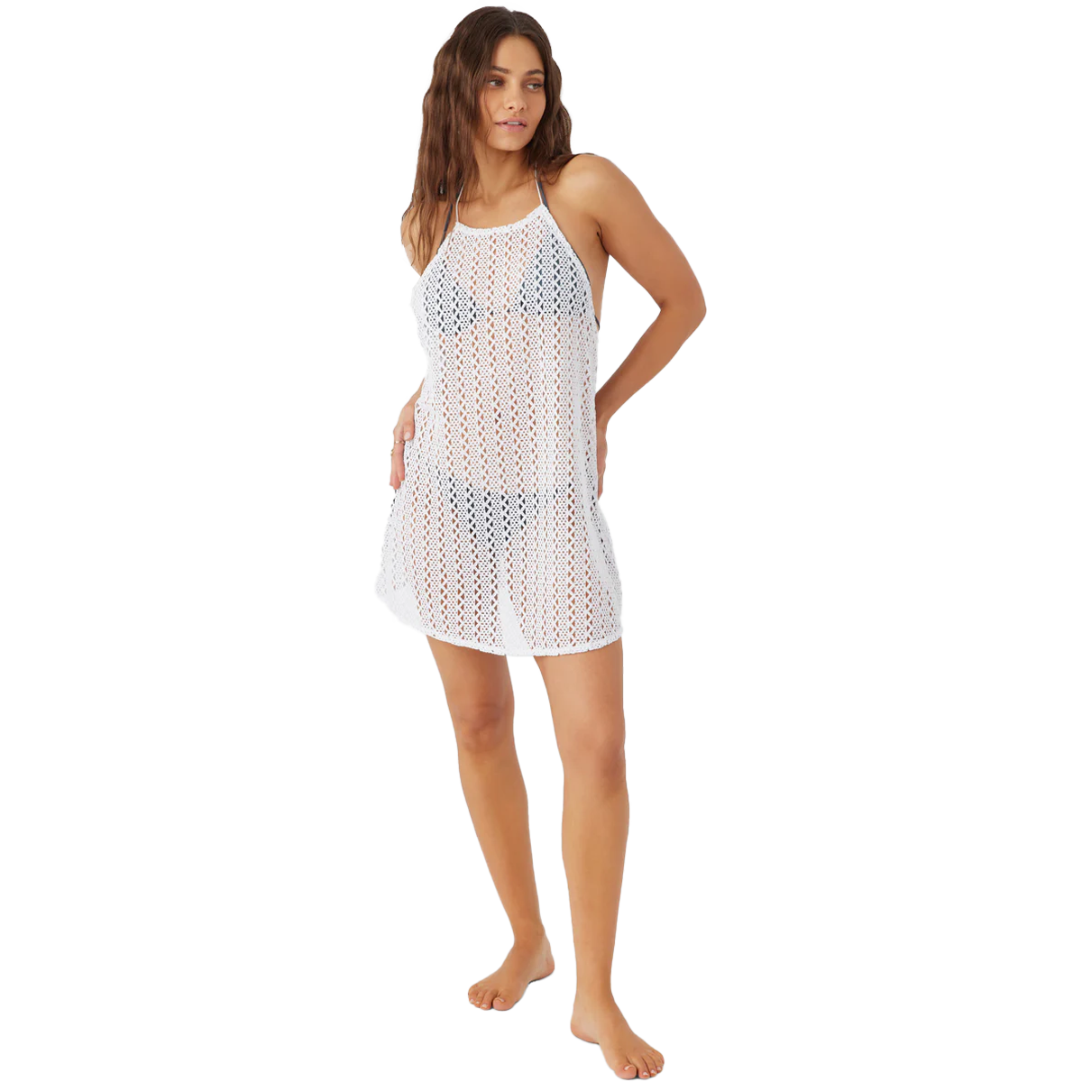 Women's Mona Mini Crochet Lace Cover-Up alternate view