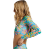 Billabong Women's Tropic Daze Crop Rash Guard side