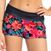 Roxy Women's Endless Summer Printed Boardshort in Anthracite Floral Fiesta Big