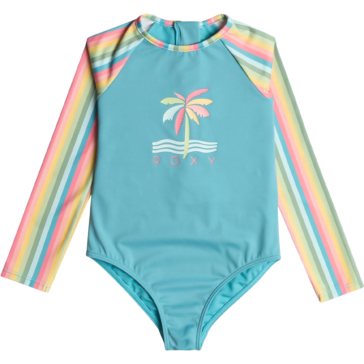 Youth Rainbow Stripe Onesie alternate view