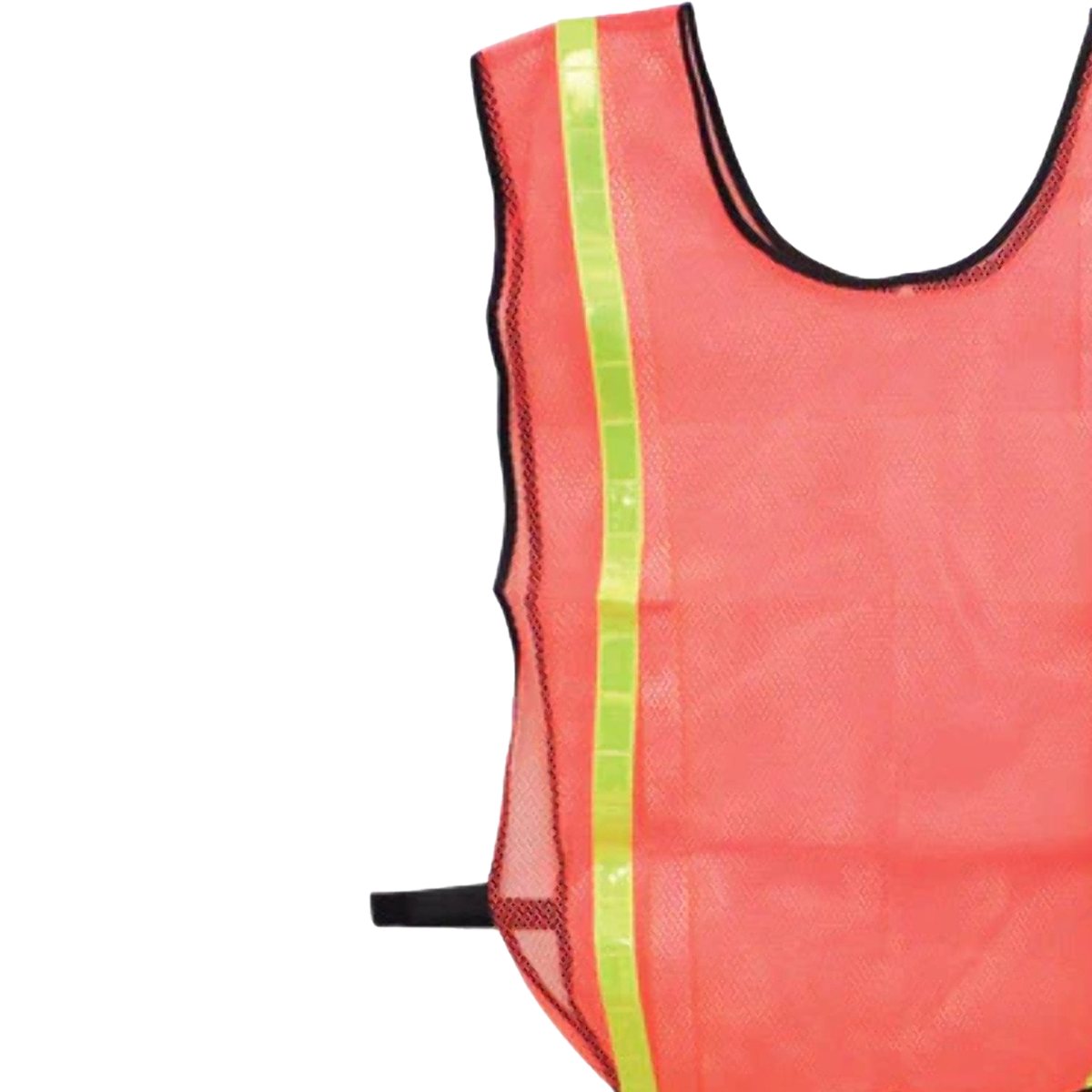 Safety Vest Hi-Viz Orange/Reflective alternate view