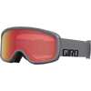 Giro Roam Low Bridge Fit in Grey Wordmark + Amber Scarlet|Yellow