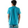 Rabbit Men's UPF Tee SS in 405 Algiers Blue back