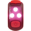 Nathan Strobe Light Safety LED Light Clip in Magenta