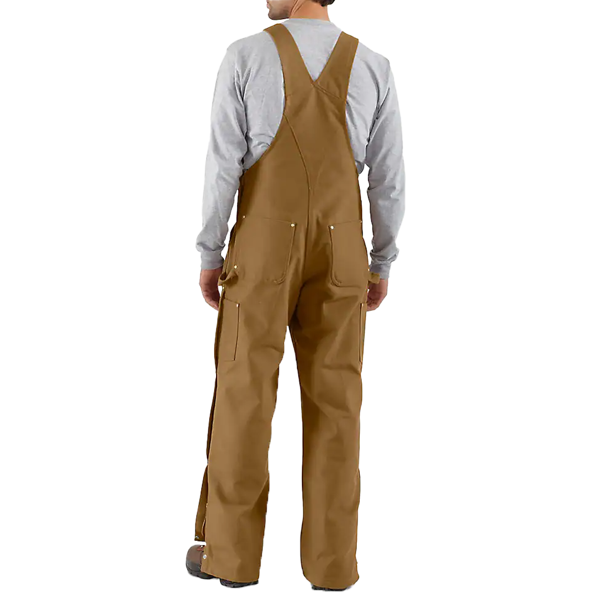 Men's Loose Fit Firm Duck Bib Overall alternate view