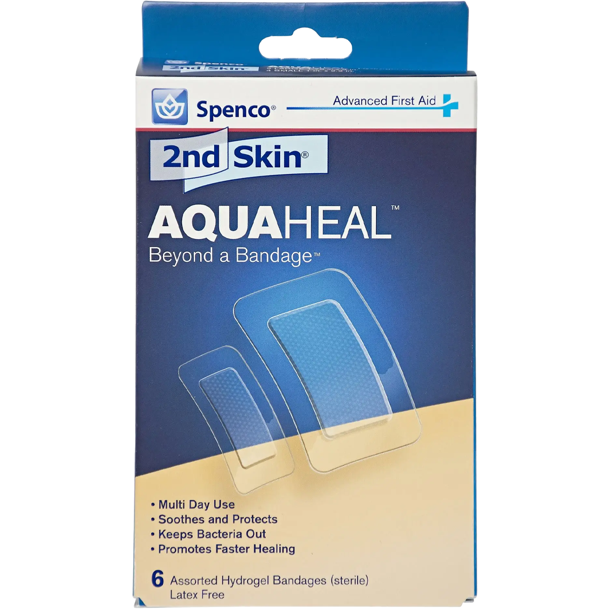 2nd Skin AquaHeal Hydrogel Bandages alternate view
