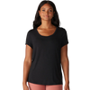 Tavi Women's Cap Sleeve Tee in Ebony