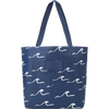 ALOHA Collection Seaside Reversible Tote in Navy