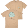 Parks Project Peanuts X Parks Project Woodstock Pocket Tee in Khaki