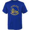 Outerstuff Youth Warriors Primary Logo SS Cotton Tee in Royal