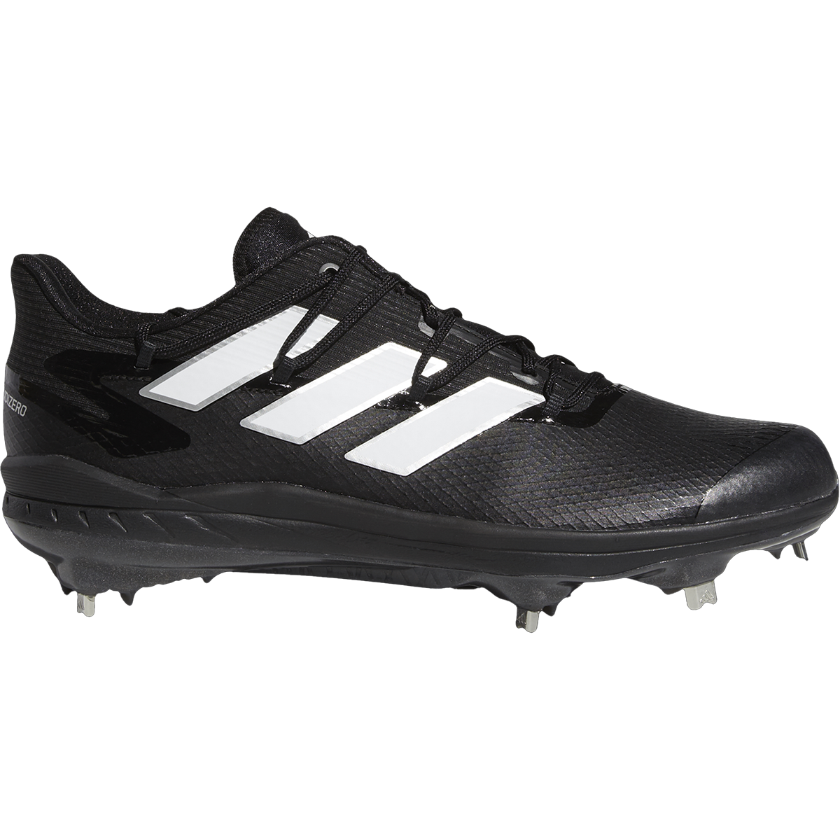 Adidas Men s Adizero Afterburner 8 Black White Baseball Cleats