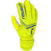 Reusch Attrakt Solid Glove 2024 in Yellow Blue back