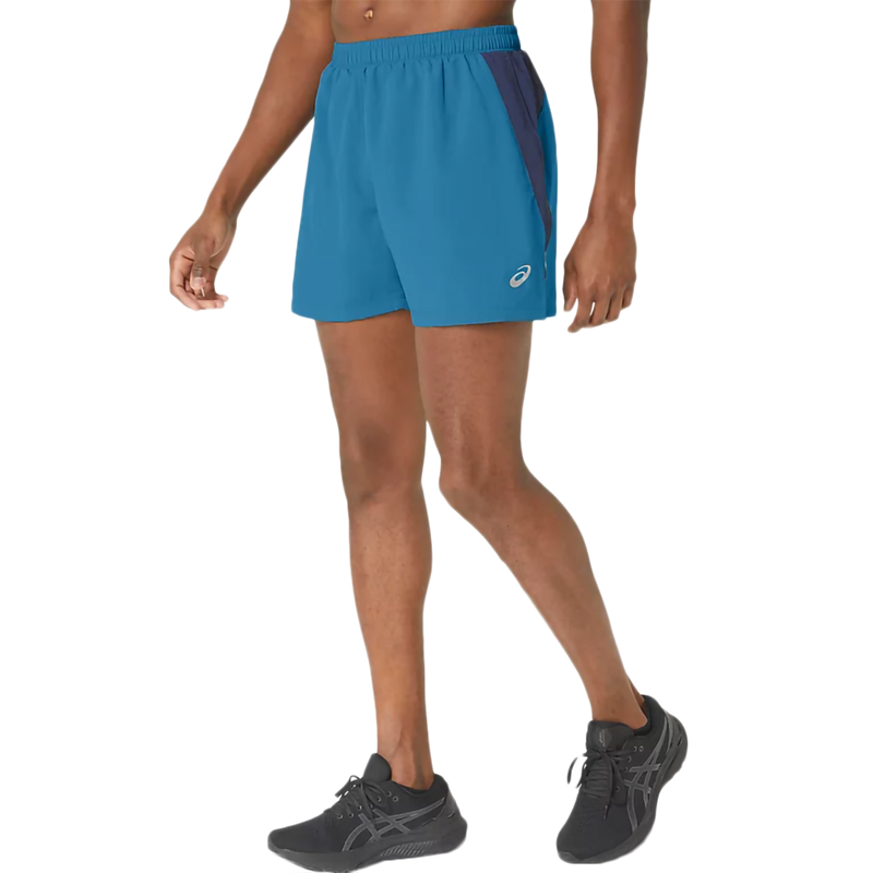 Men's PR Lyte 5" Short 2.0, Asics Men's PR Lyte 5" Short 2.0 in 436-Island Blue left