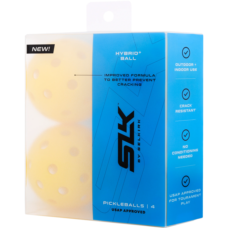 Hybrid + Ball 4 Pack, Selkirk Sport Hybrid + Ball 4 Pack side