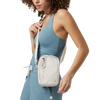 Vuori All Around Crossbody over shoulder