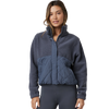 Vuori Women's Highlands Sherpa Jacket in Azure