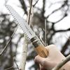 Opinel No.12 Carbon Steel Folding Saw in hand