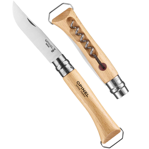 No. 10 Corkscrew Bottle Knife with Bottle Opener