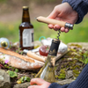 Opinel No. 10 Corkscrew Bottle Knife with Bottle Opener opening wine