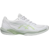 Asics Women's Solution Swift FF 2 in 103 White Lichen Rock right profile