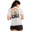 Roark Women's Rainbow Short Sleeve Tee back