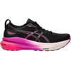 Asics Women's Kayano 31 Wide in Black/Bold Magenta