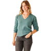 Carve Designs WOMEN'S Ruth Reversible Fuzzy Sweater in Forest Heather