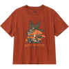 Parks Project Women's Rooted in Nature Ferns Boxy Tee in Rust