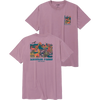 Parks Projects National Parks Collage Tee in Mauve Orchid