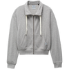 Prana Women's Cozy Up Full Zip in Heather Grey