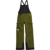 The North Face Women's Ceptor Bib in Frost Olive/Black