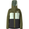 The North Face Women’s Freedom Insulated Jacket in Forest Olive/Pale Green/TNF Black
