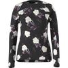 The North Face Women’s FD Pro 160 Crew in TNF Black Winter Flowers Print 