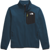 The North Face Men's Crest Full Zip in Midnight Petrol/TNF Black