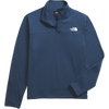The North Face Cedar Trail Grid Fleece 1/4 Zip in Shady Blue