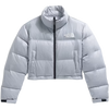 The North Face Women’s Nuptse Short Jacket in BOB-Blue Flax